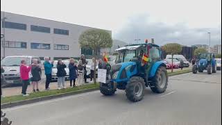 Tractorada en el Bierzo