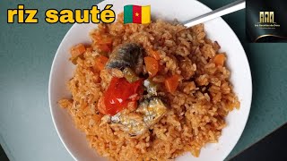 riz sauté Cameroun 🇨🇲 #cuisine #tutorial