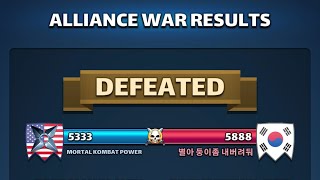 Rush Attack war hits vs 별아둥이좀 내버려둬 (279 pts, 4 shots)