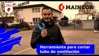 Cortador para conducto de ventilación