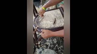 Rattan Dining Chair Restoration (Rattan Solihiya) #supportlokal