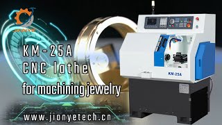 KM-25A CNC lathe Jewelry processing