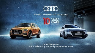 AUDI VMS2018 | Ca sĩ Đông Nhi biểu diễn tại gian hàng Audi Việt Nam