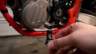 How To: KTM 500 Oil Change