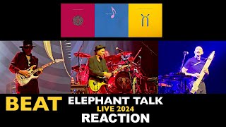 Brothers REACT to Beat: Elephant Talk (Live 2024)