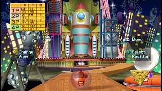 Super Monkey Ball 2: Monkey Bowling 2 Special Mode All Levels 4 player Netplay 60fps