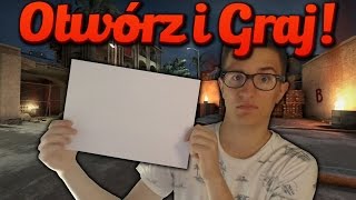 OTWÓRZ I GRAJ! - CS:GO - Gram na... KARTCE PAPIERU!