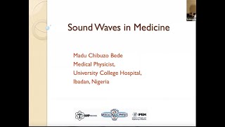 Sound waves in Medicine - Bede Madu