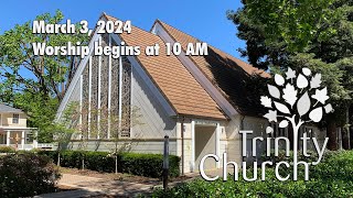 Worship for March 3, 2024