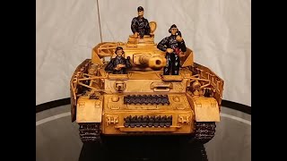 German Panzerkampfwagen IV Ausf.H, Scale 1/35, RC Conversion and Modification