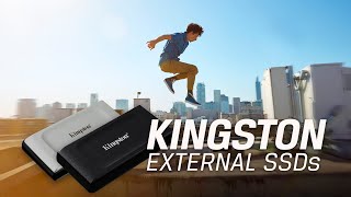 Сделайте работу проще вместе с внешними SSD от Kingston💻