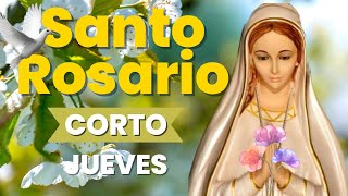 SANTO ROSARIO CORTO MISTERIOS LUMINOSOS JUEVES 18 DE JULIO DEL 2024🙏🏼