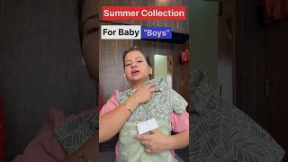 Summer Collection for “Boys” #haul #styleup #flipkart #amazon #shorts #babydress #zudio #viral #yt