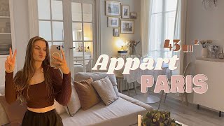 Mon Appartement Tour à PARIS 🤎 | 43 m2, appart tour