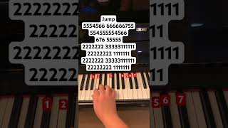 Jump by Tyla, Gunna, Skillibeng // follow my ig: jessnotes123 #pianotutorial #piano #pianomusic