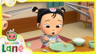 Cece Learns Chopsticks! | NEW CoComelon Lane Episodes on Netflix | Full Episode