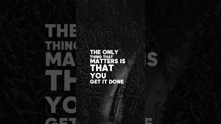 The only thing that matters is that you get it Done | Denzel Washington best speech #motivation