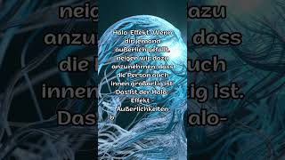 Halo-Effekt/Psychologie #psychologie#psychologiefakten#psychology#wissenswertes#wissenschaft#mensch