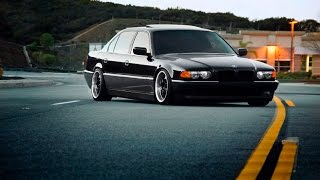 Лучшая BMW в лучшом кузове E38 740  Stanced