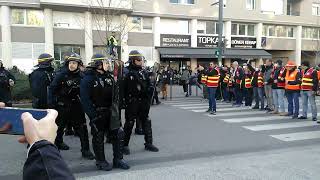 Lyon aussi ne recule pas. Manif contre réforme retraites act IV