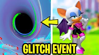 WIELKI GLITCH EVENT I ROUGE THE BAT W SONIC SPEED SIMULATOR!?