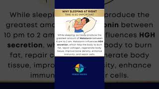 why it is important to sleep at night 😴#shorts #short #neend #hormones #sehat