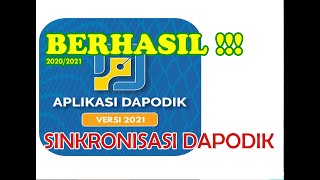 MENGATASI GAGAL SINKRONISASI DAPODIK 2020/2021 | PAKE CARA INI BERHASIL.