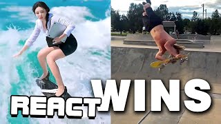 React: Epic Moments & Crazy Things (WIN Compilation)