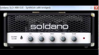 Free Soldano VST plugin test #1