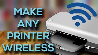 प्रिंटर को वाईफाई प्रिंटर कैसे बनाए👍| How to make a printer a WiFi printer👍| #mytipssharetv