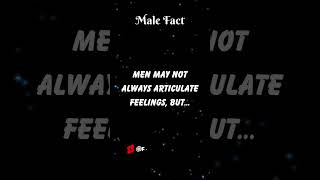 Actionable Love: Men's Silent Expressions of Affection 🤫💓 | Male Fact #Shorts #MaleFact