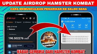 Update Cara Menarik Token Hamster Kombat Versi Terbaru Langsung Ke Dana | EBI exchange Withdraw