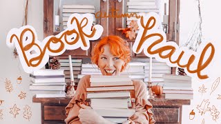 a cozy autumn book haul 🍂// mysteries, classics, & new releases 🍂