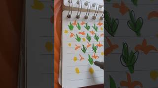 Easy art fit begginers #relaxing #asmr #artprojects #flowerart #calligraphy #diwalirangoli