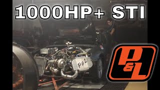 1000awhp+ Drag Car on Dyno | P&L Motorsports