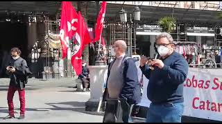 Presidio per la scuola a Catania il 26 marzo 2021