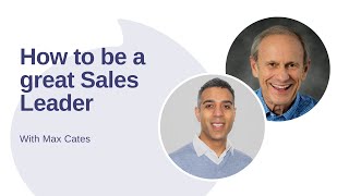 How to become a great sales leader