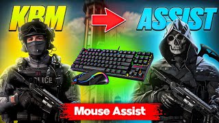 How to GET * AIM ASSIST * On MOUSE AND KEYBOARD W/ GAMEPLAY & SHOWCASE