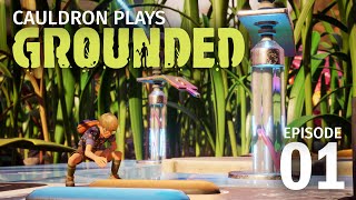 The Mysterious Machine and Oak Lab in Grounded 1.0 // Cauldron Plays Grounded // Episode 1