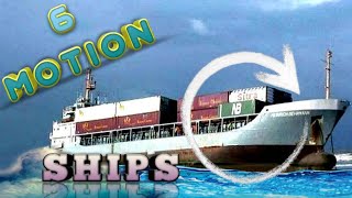 6 Motion Of Ship In Hindi | The Six Types OF Motion On Ship In Animated | 2D Animation