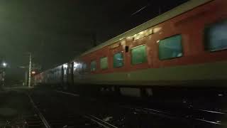 Nigh Action Blast SF Express 12217 Kochuveli Chandigarh Kerala Sampark Kranti Express Nagda Jn Skip.