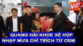 Quang Hải Khoe Mua Xe Nhận Mưa Chỉ Trích Từ CĐM I NGÁO NEWS