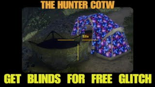 FREE BLINDS FOR YOUR GRIND The HUNTER COTW Money saving GLITCH