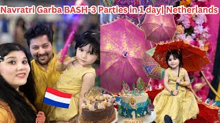 Garba Dance Night - Navratri in Netherlands | Day 01 -Back to back Parties🎈🇳🇱