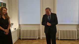 Ambassador Vaqif Sadıqov's opening speech at the "Beauties of Absheron " exhibition.