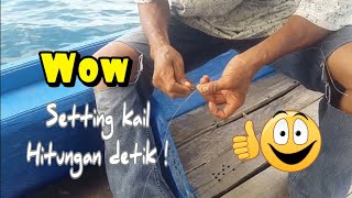 Setting Kail Hitungan Detik - Mancing Mania Sluke (Mr. Sam)