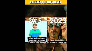 pathaan के 3 copied scene 🤯😱 3 pathaan copied scenes #shorts #shortvideo #pathaan