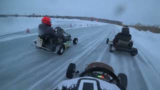 Ice karting. Winter Rotax Max 15.01.2023. Azovo