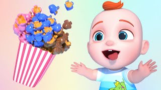 This Is Popcorn Song | Funny Kids Songs | Leo Nursery Rhymes & Baby Songs