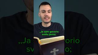 Odgovori mu Ješua (Isus):